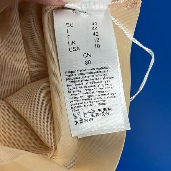 NWT Wolford Tulle Control Panty High Waist Nude 10 - Picture 12 of 16